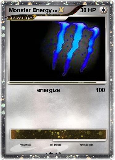 Pokemon Monster Energy