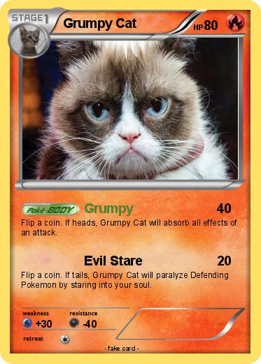 Pokemon Grumpy Cat
