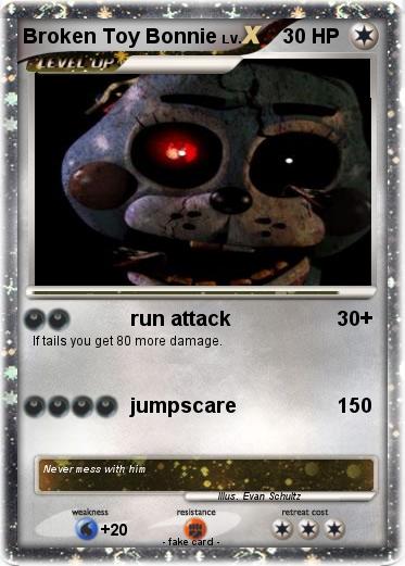 Pokemon Broken Toy Bonnie