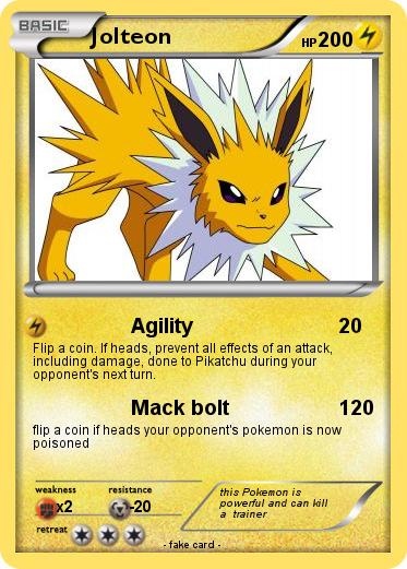 Pokemon Jolteon