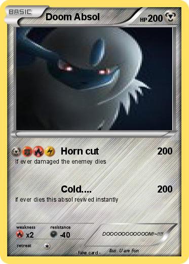 Pokemon Doom Absol