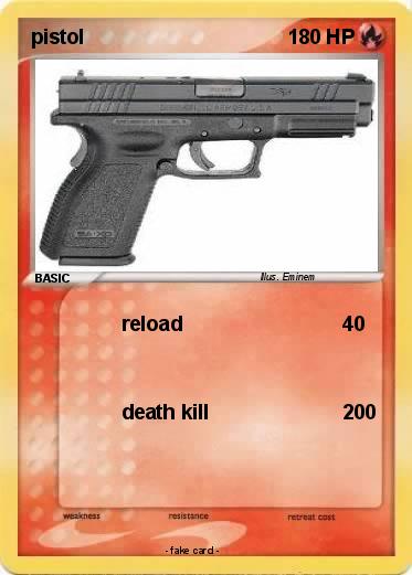 Pokemon pistol