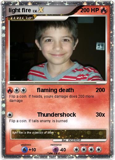 Pokemon light fire