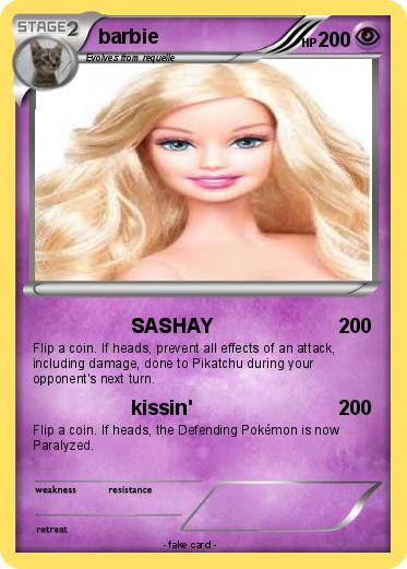 Pokemon barbie
