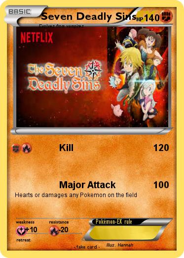 Pokemon Seven Deadly Sins