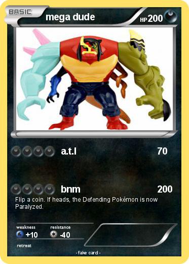 Pokemon mega dude