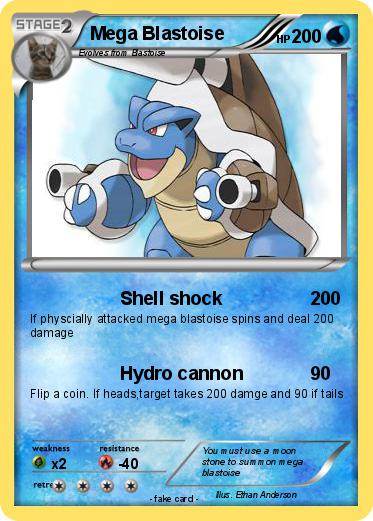 Pokemon Mega Blastoise