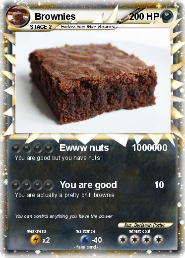 Pokemon Brownies