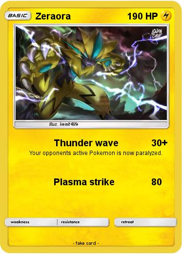 Pokemon Zeraora