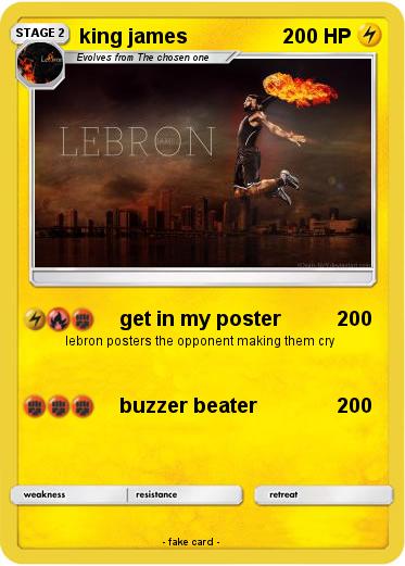 Pokemon king james