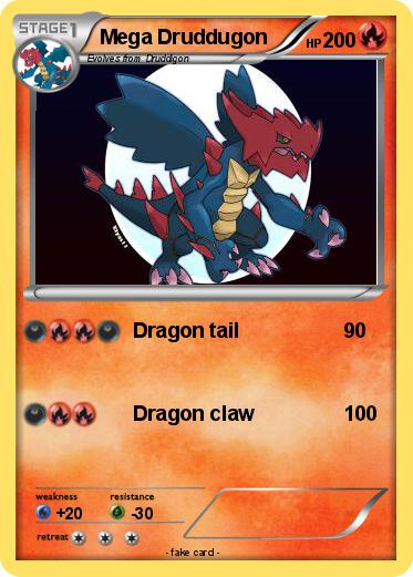 Pokemon Mega Druddugon
