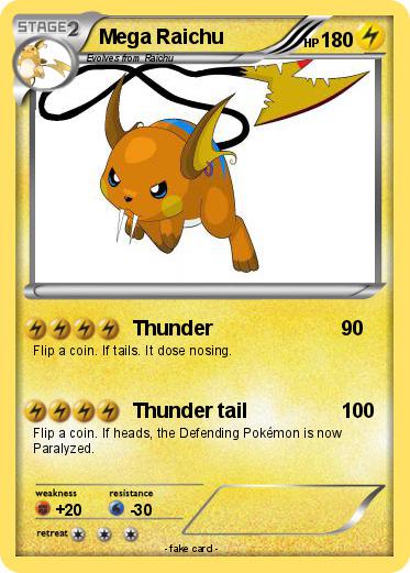 Pokemon Mega Raichu