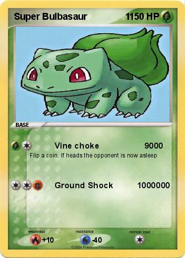 Pokemon Super Bulbasaur               1