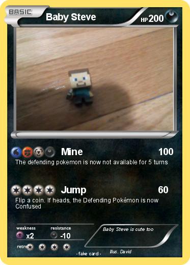Pokemon Baby Steve