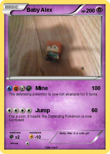 Pokemon Baby Alex