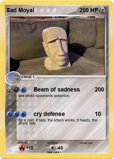 Pokemon Sad Moyai