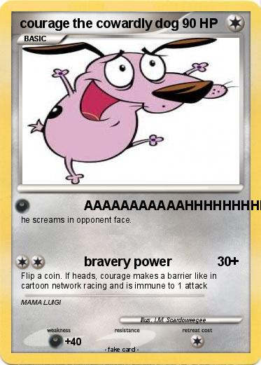 Pokemon courage the cowardly dog