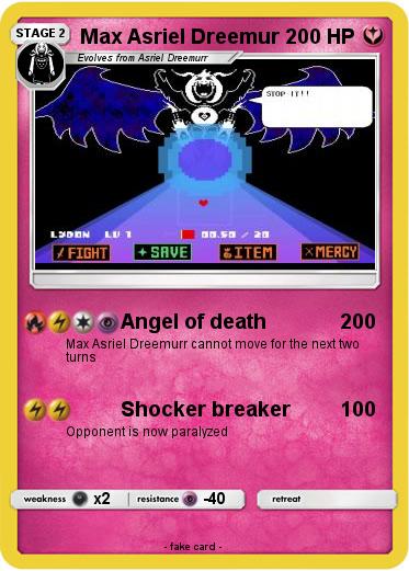 Pokemon Max Asriel Dreemur