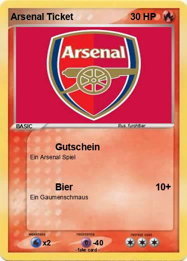 Pokemon Arsenal Ticket