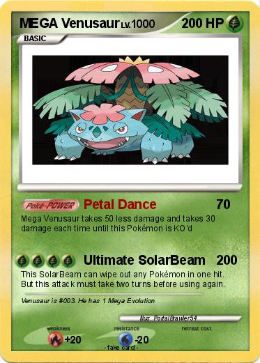 Pokemon MEGA Venusaur