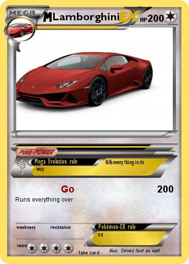 Pokemon Lamborghini