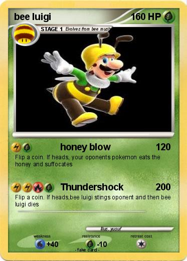 Pokemon bee luigi