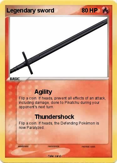 Pokemon Legendary sword