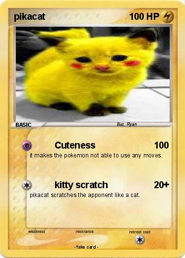 Pokemon pikacat