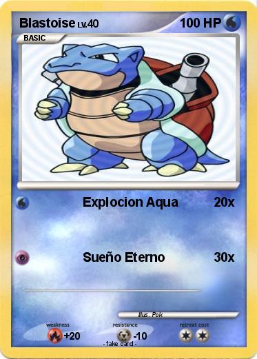 Pokemon Blastoise