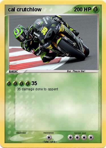 Pokemon cal crutchlow