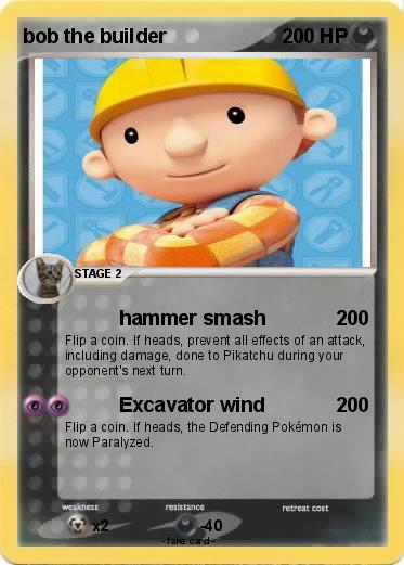 Pokemon bob the builder