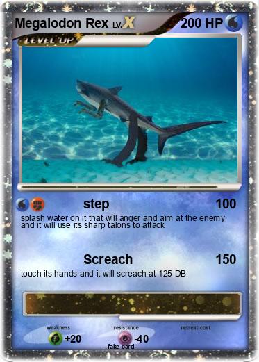 Pokemon Megalodon Rex