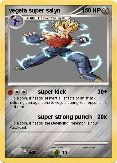 Pokemon vegeta super saiyn