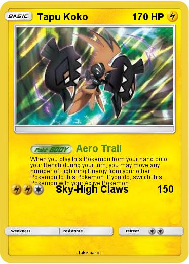 Pokemon Tapu Koko