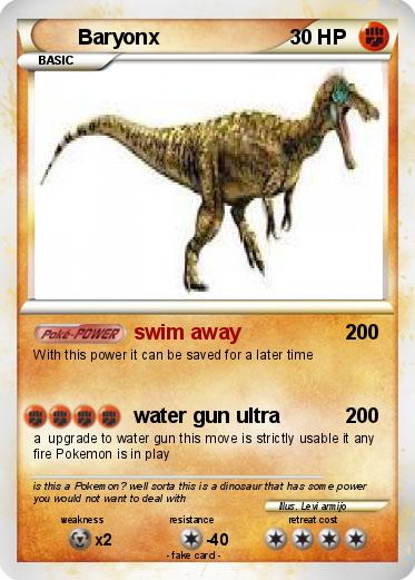Pokemon Baryonx