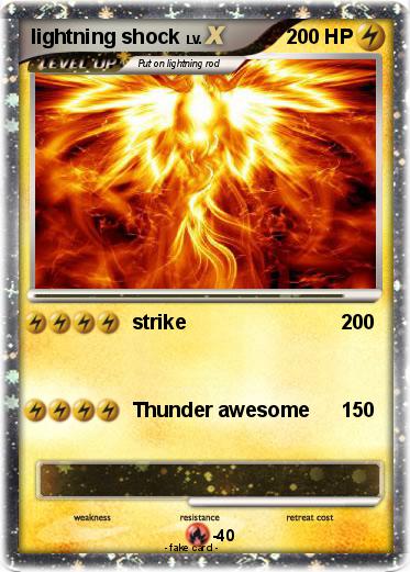 Pokemon lightning shock