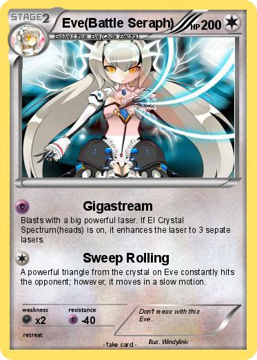 Pokemon Eve(Battle Seraph)
