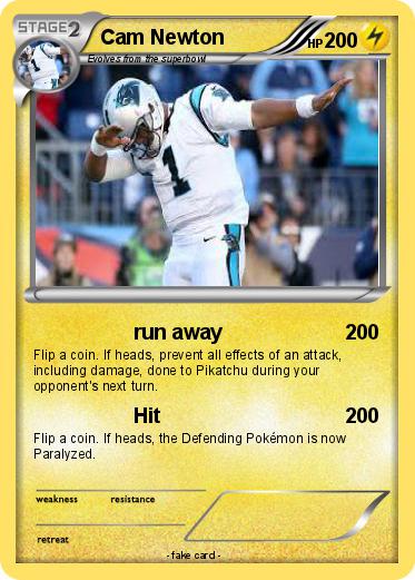 Pokemon Cam Newton