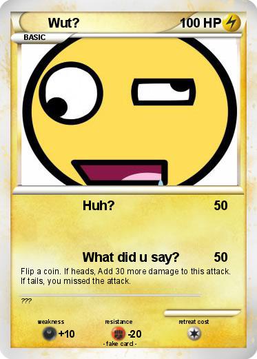 Pokemon Wut?