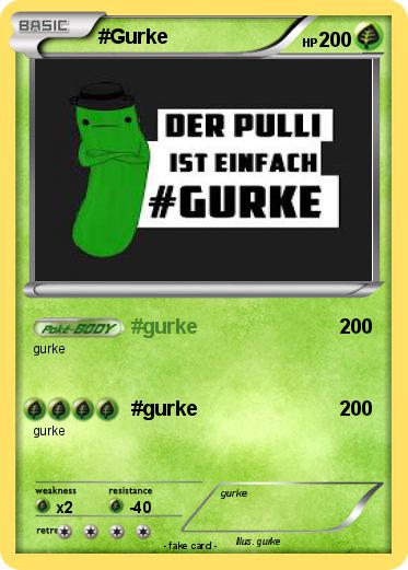 Pokemon #Gurke