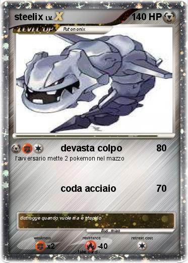 Pokemon steelix