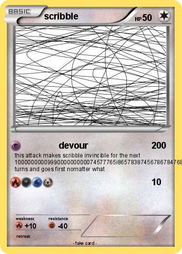 Pokemon scribble