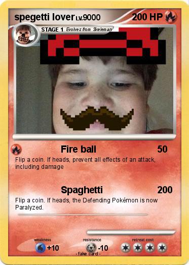 Pokemon spegetti lover
