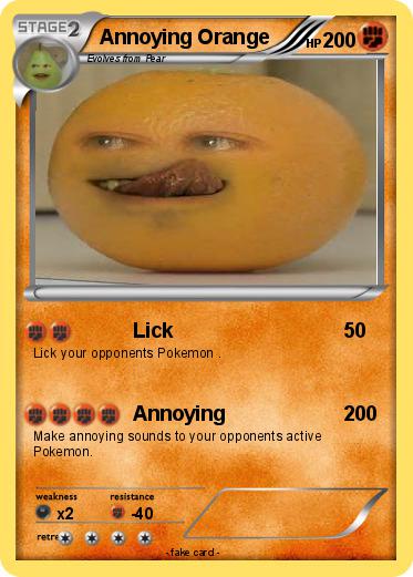 Pokemon Annoying Orange