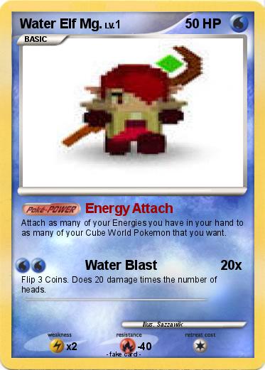 Pokemon Water Elf Mg.
