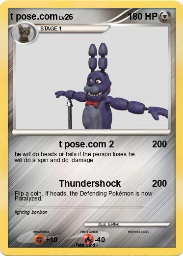 Pokemon t pose.com