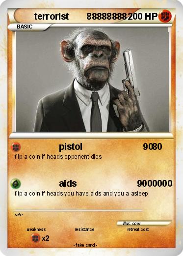 Pokemon terrorist       88888888