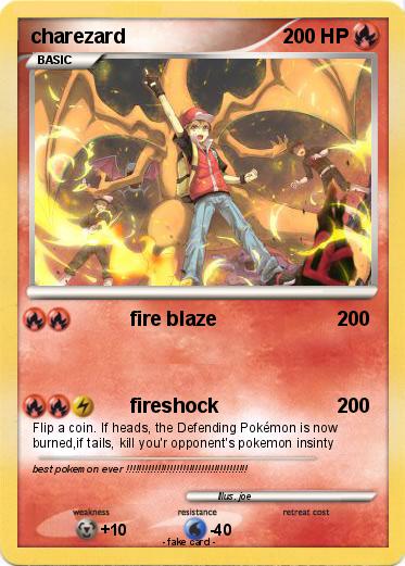 Pokemon charezard