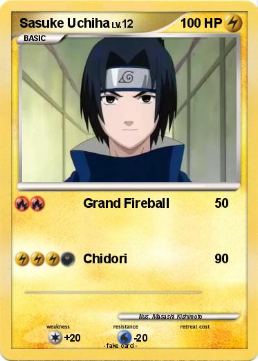Pokemon Sasuke Uchiha