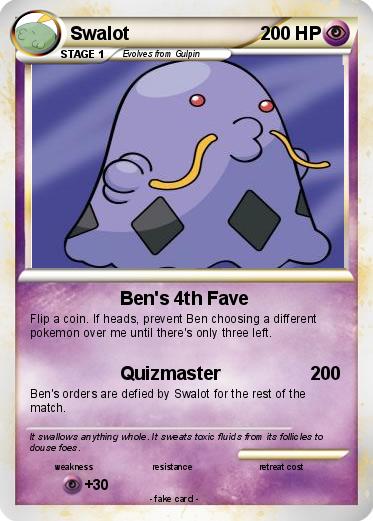 Pokemon Swalot